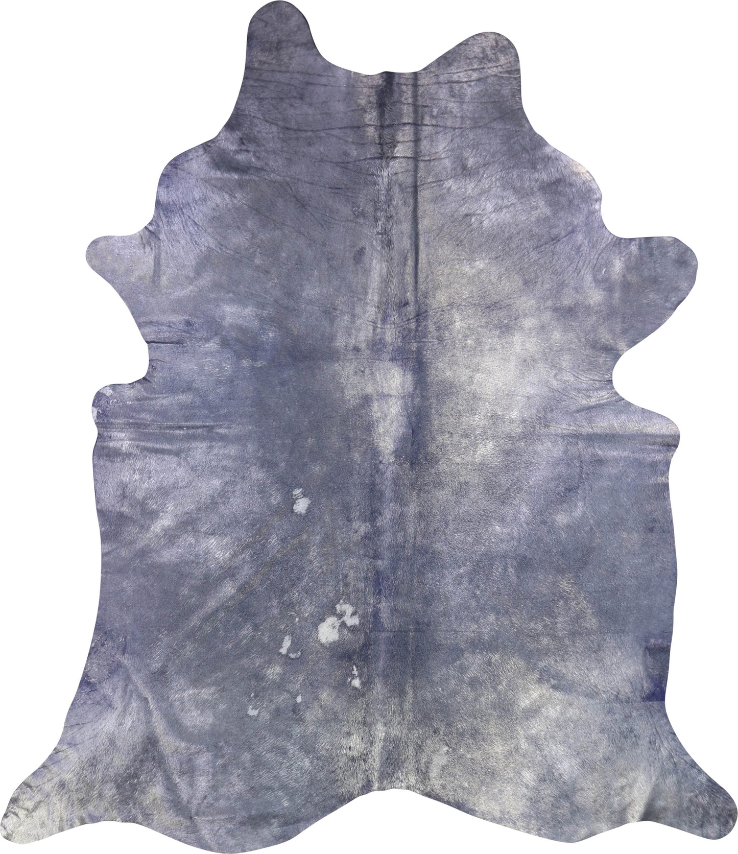 Premium Natural Brazilian Cowhide Metallic Lilac Large 3–5 m²