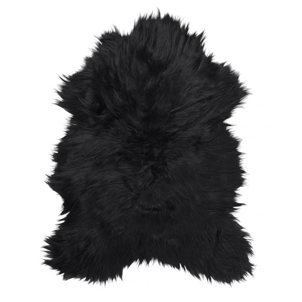 Premium Natural Icelandic Long Wool Sheepskin Rug, X-Large