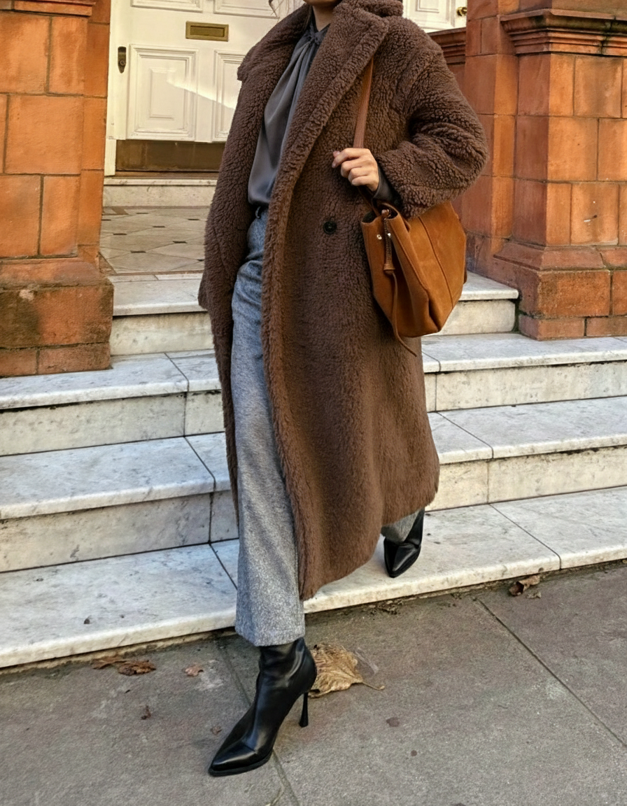 Liviana Suede & Leather Tote Bag by Clemés