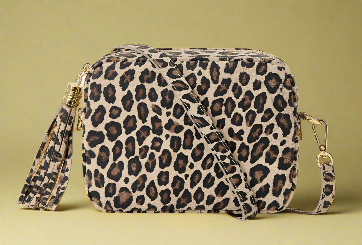 Éloise Genuine Leather Tassel Camera Bag by Clemés