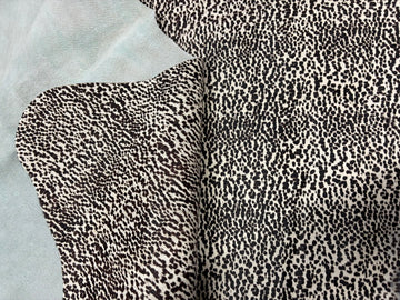 Premium Natural Brazilian Cowhide Metallic Grey Large 3–5 m²