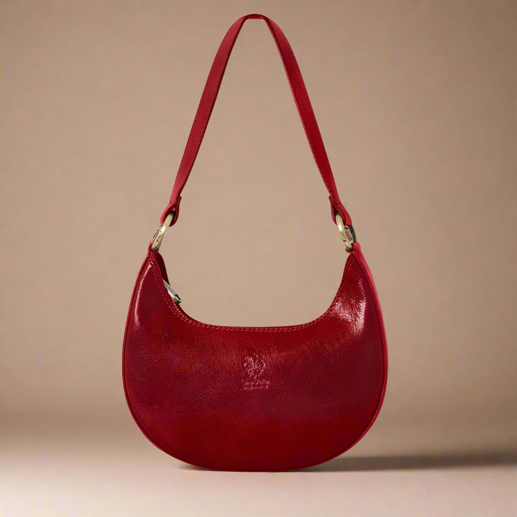 Mezzaluna Genuine Leather Shoulder Bag by Clemés