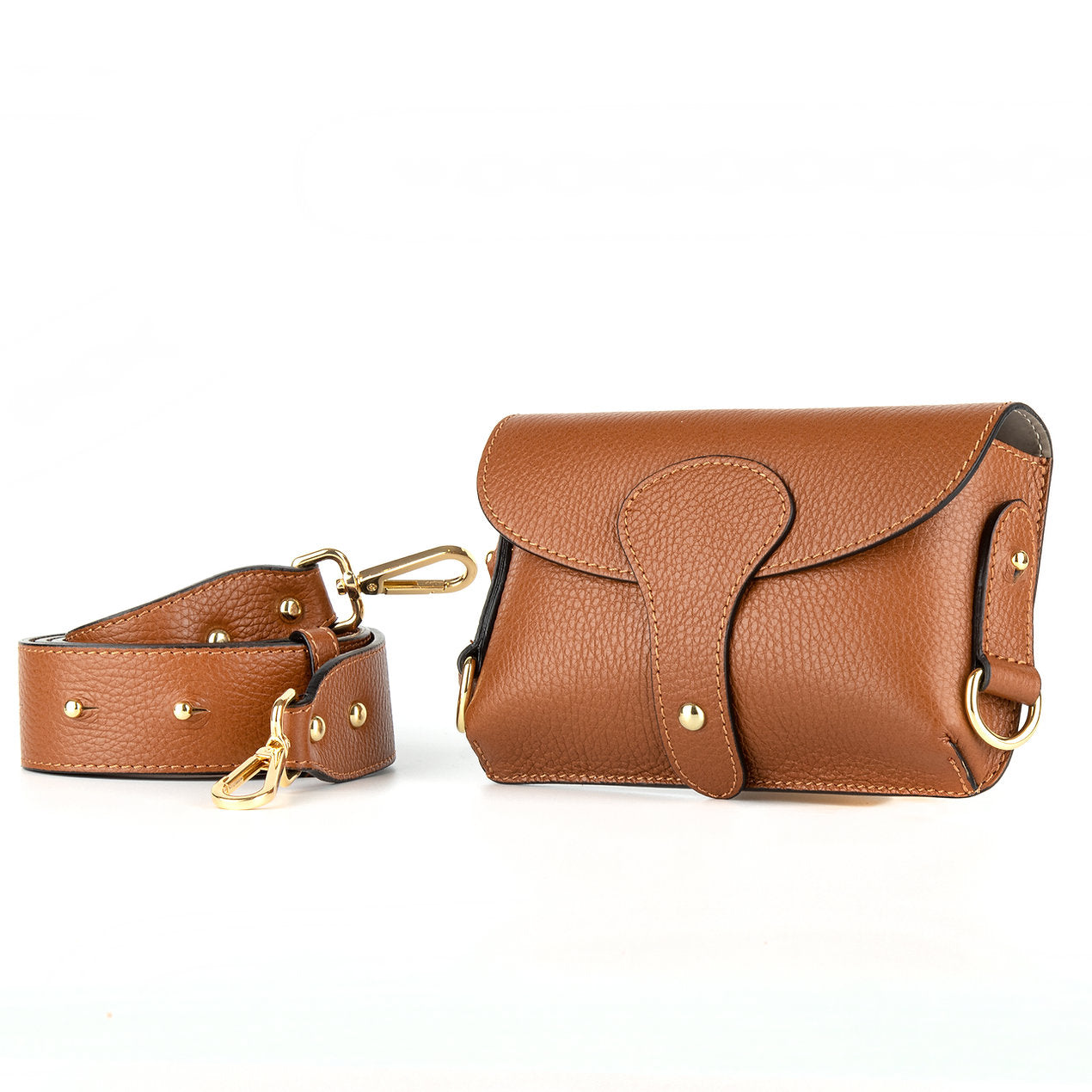Giulietta Crossbody Bag With Wide Chunky Strap by Clemés