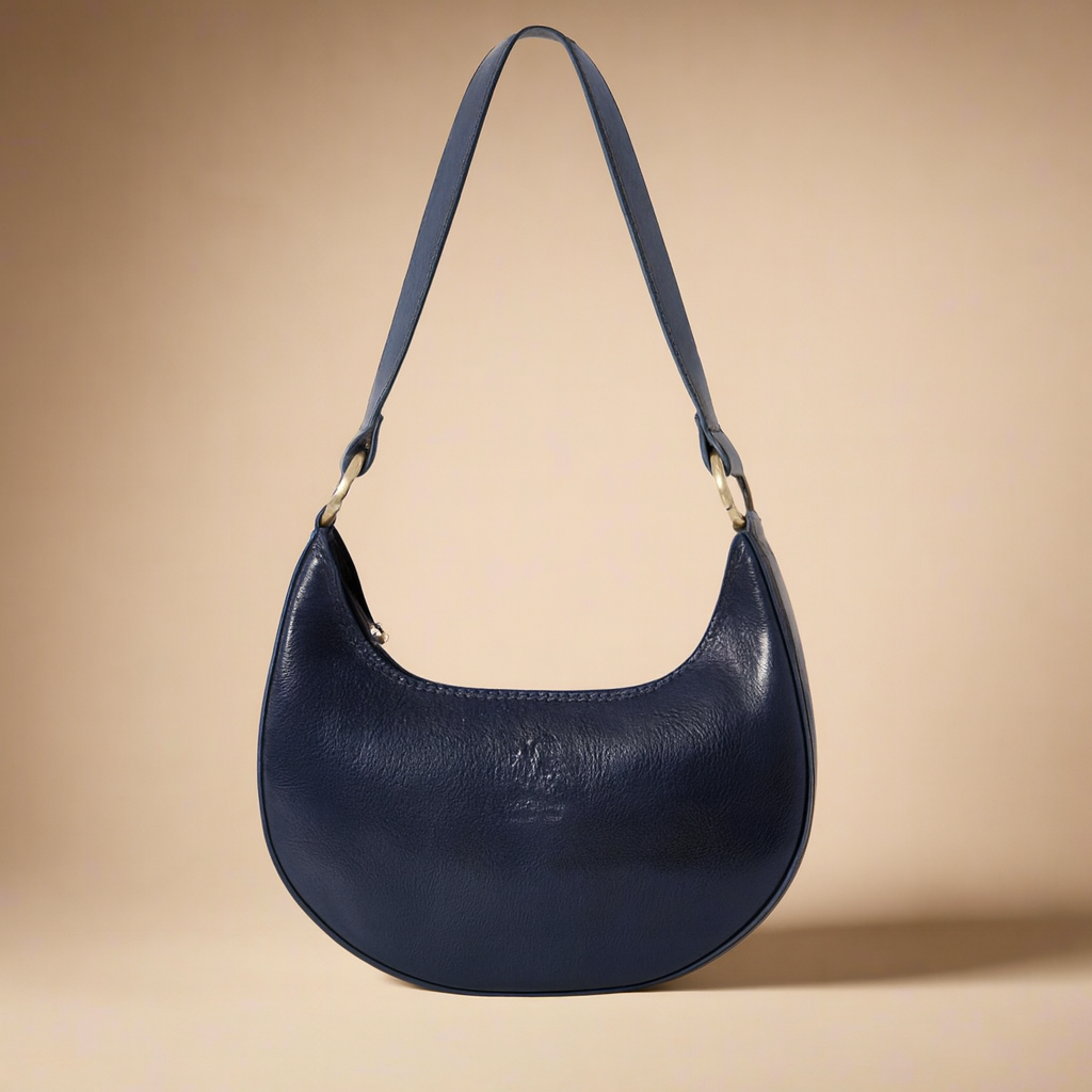 Mezzaluna Genuine Leather Shoulder Bag by Clemés