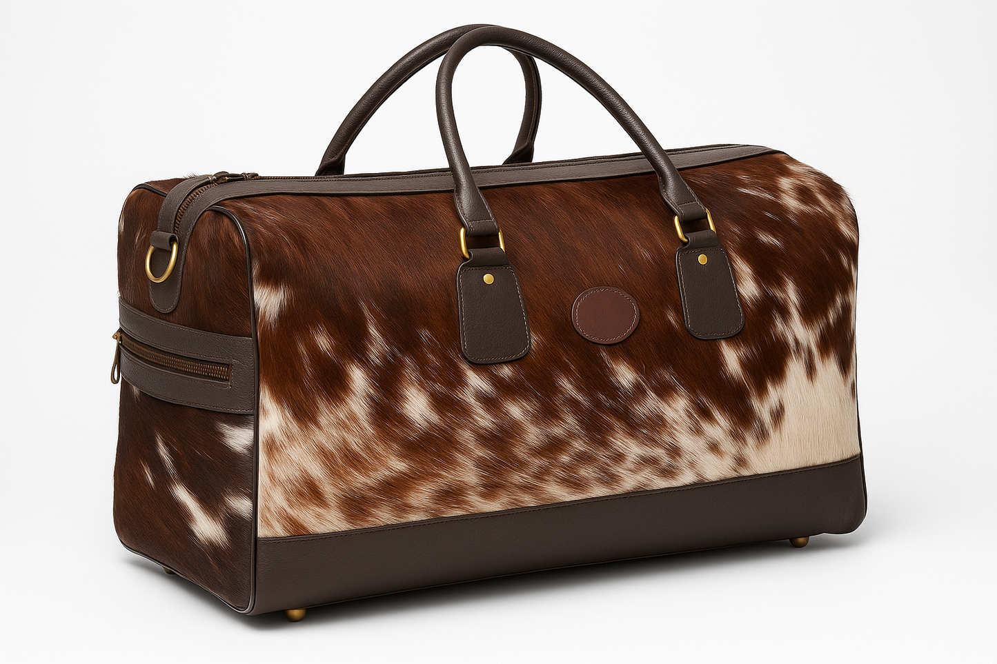 Genuine Cowhide XL Weekend & Travel Duffel Bag