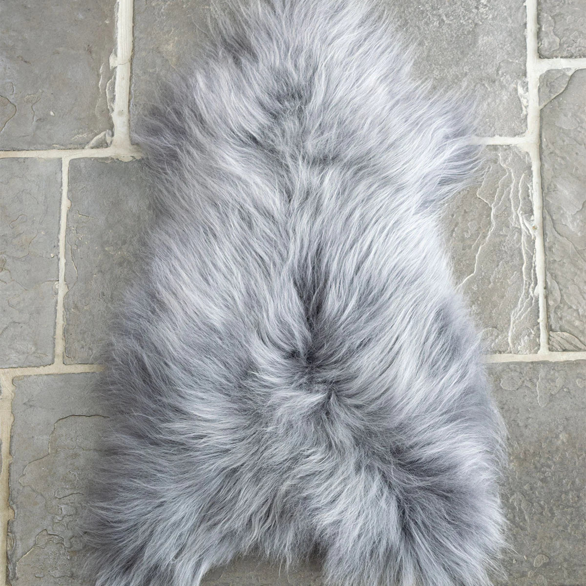 Premium Natural Icelandic Long Wool Sheepskin Rug, X-Large