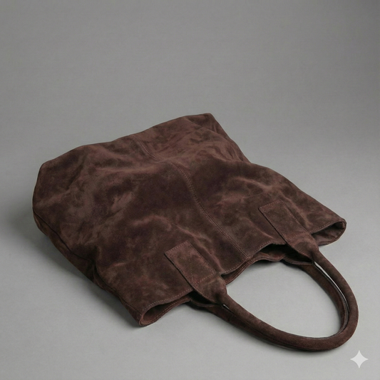 Isadora Suede Fringe Leather Tote Bag with Matching Jewellery Case by Clemés (4 Colours)