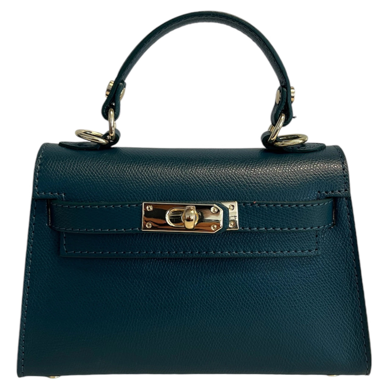 The Mini Kelly Leather Handbag Reimagined by Clemés (14 Colours)