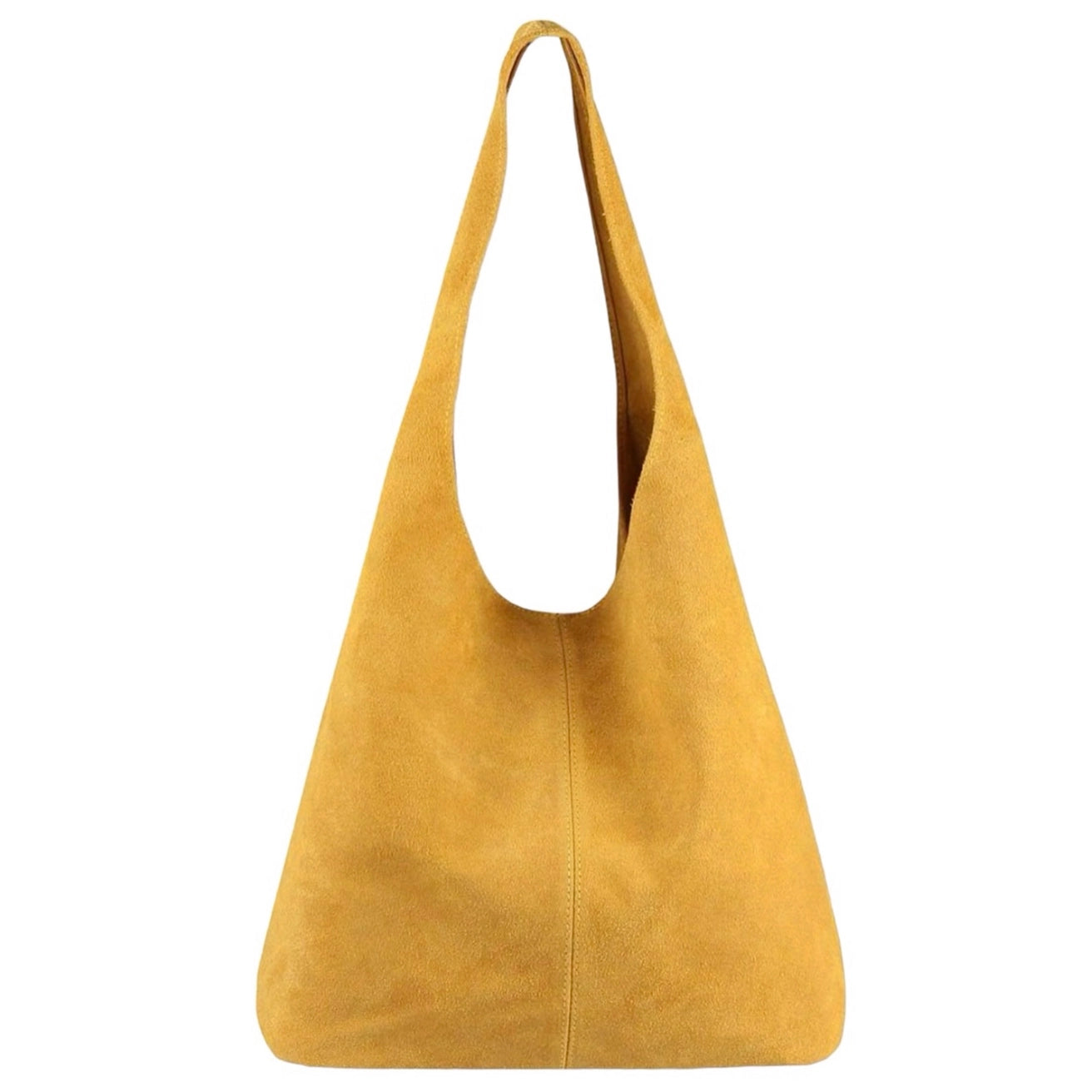 Silvia Suede Leather Slouch Tote Shoulder Bag by Clemés (13 colours)