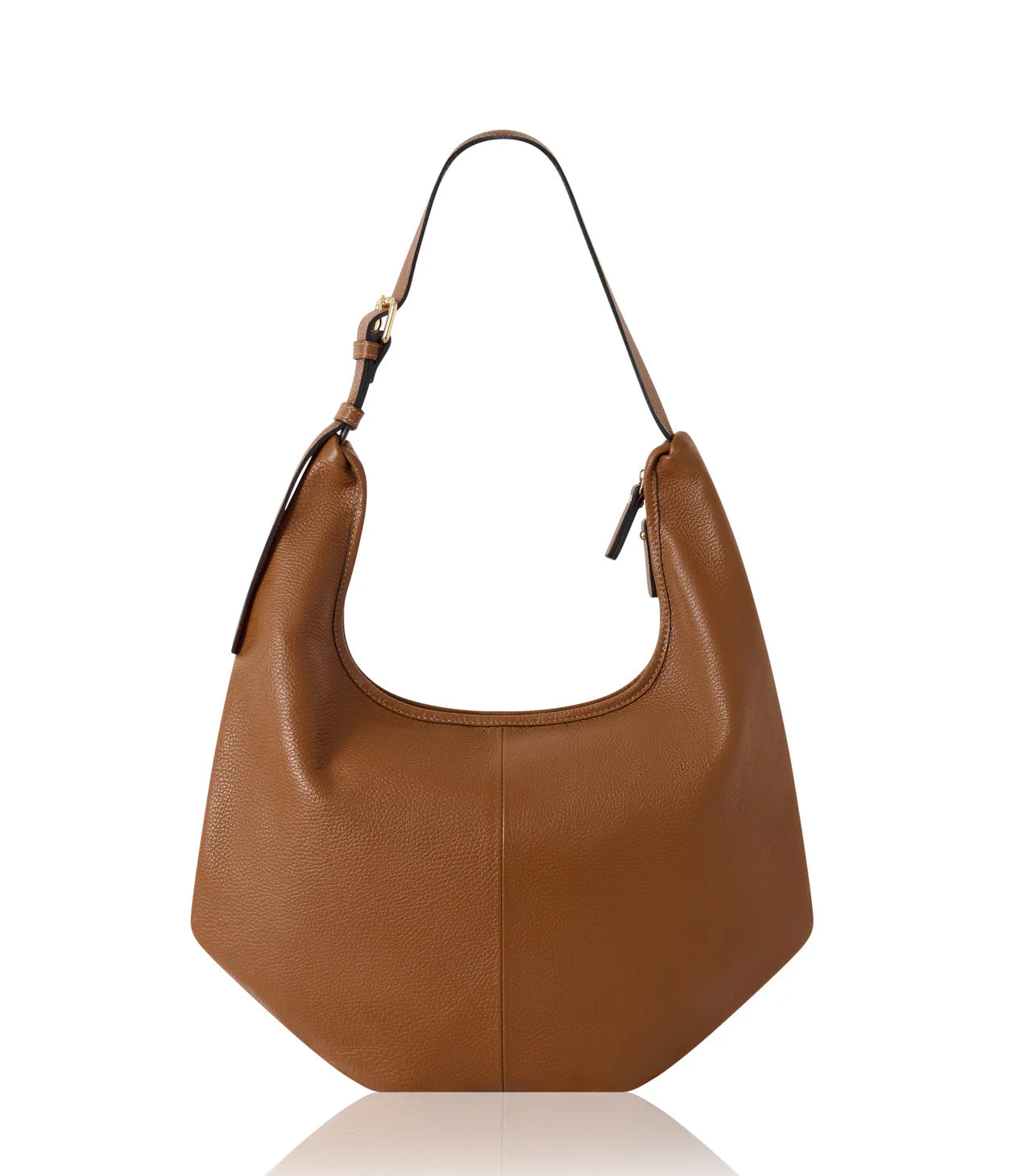 Ludovica Leather Hobo Shoulder Bag by Clemes