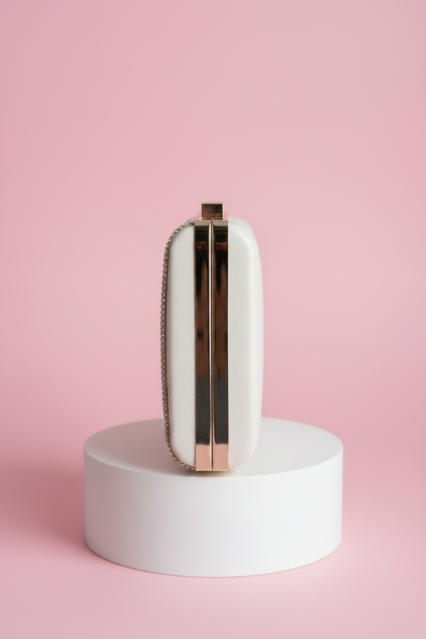 Vittoria Deco Wave Crystal Clutch by Clemés