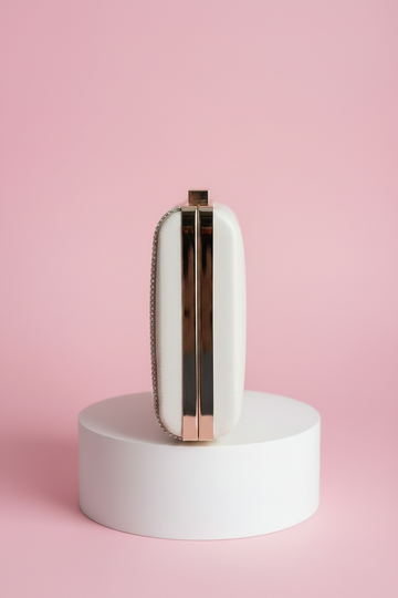 Vittoria Deco Wave Crystal Clutch by Clemés