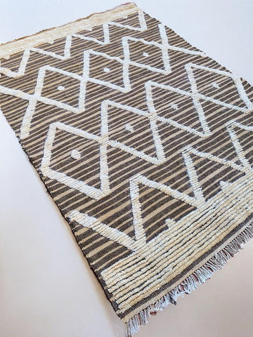 Mosaic Hand Knotted Rug - 156 x 132 cm