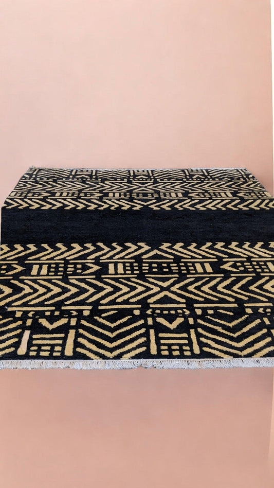 Dinka Hand Knotted Rug - 278 x 253 cm