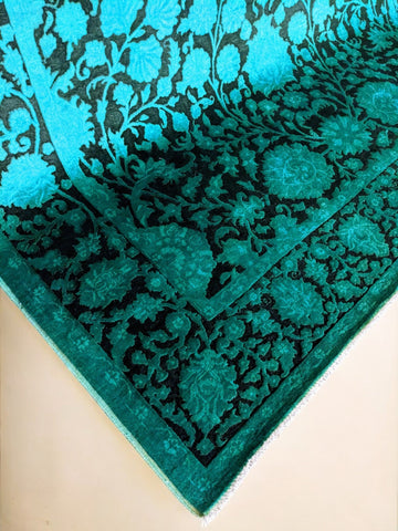Ziegler Silk Wash Chobi Rug - 277 x 186 cm