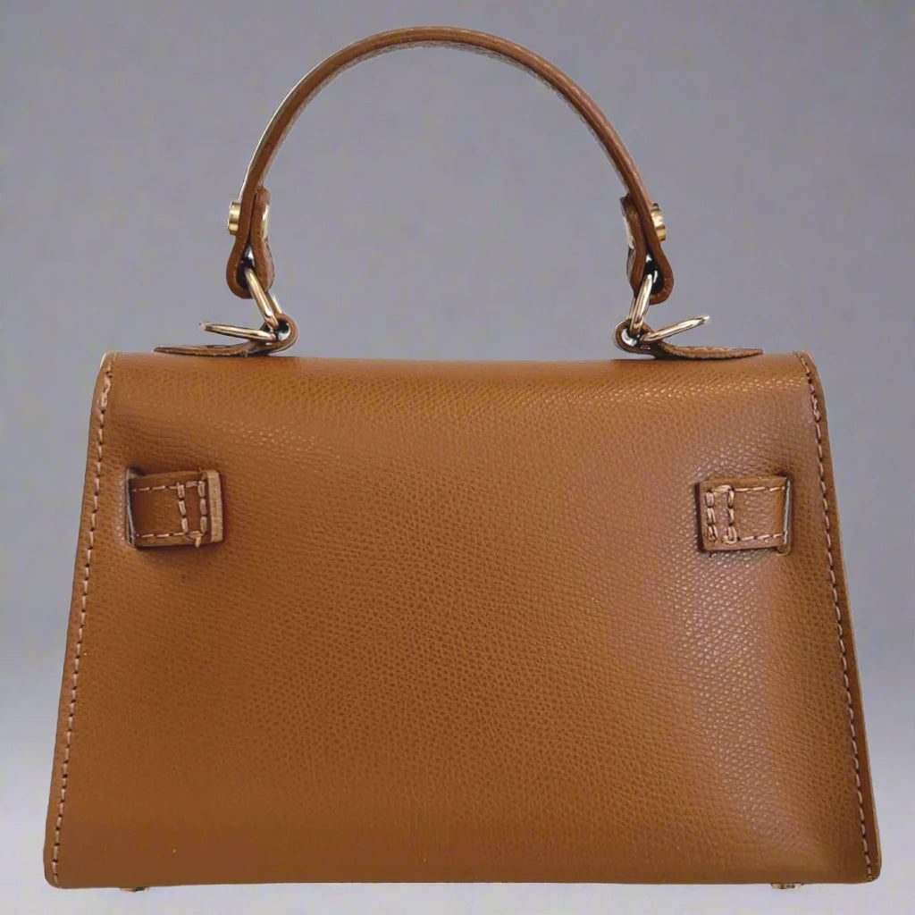 The Mini Kelly Leather Handbag Reimagined by Clemés (14 Colours)