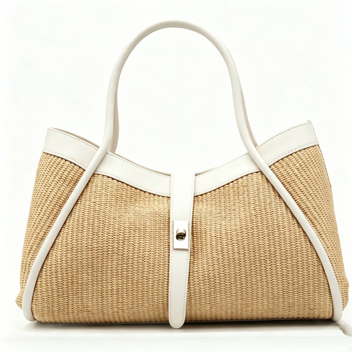 Bianca Raffia Handbag by Clemés