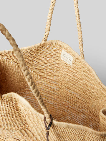 Isotta Raffia Basket by Clemés
