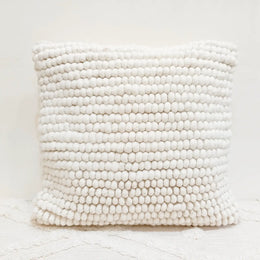 Natural Wool Cushion 50 x 50 cm