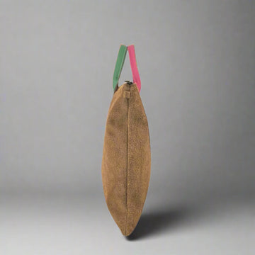 Milano Suede Bag, Tan, by Clemés