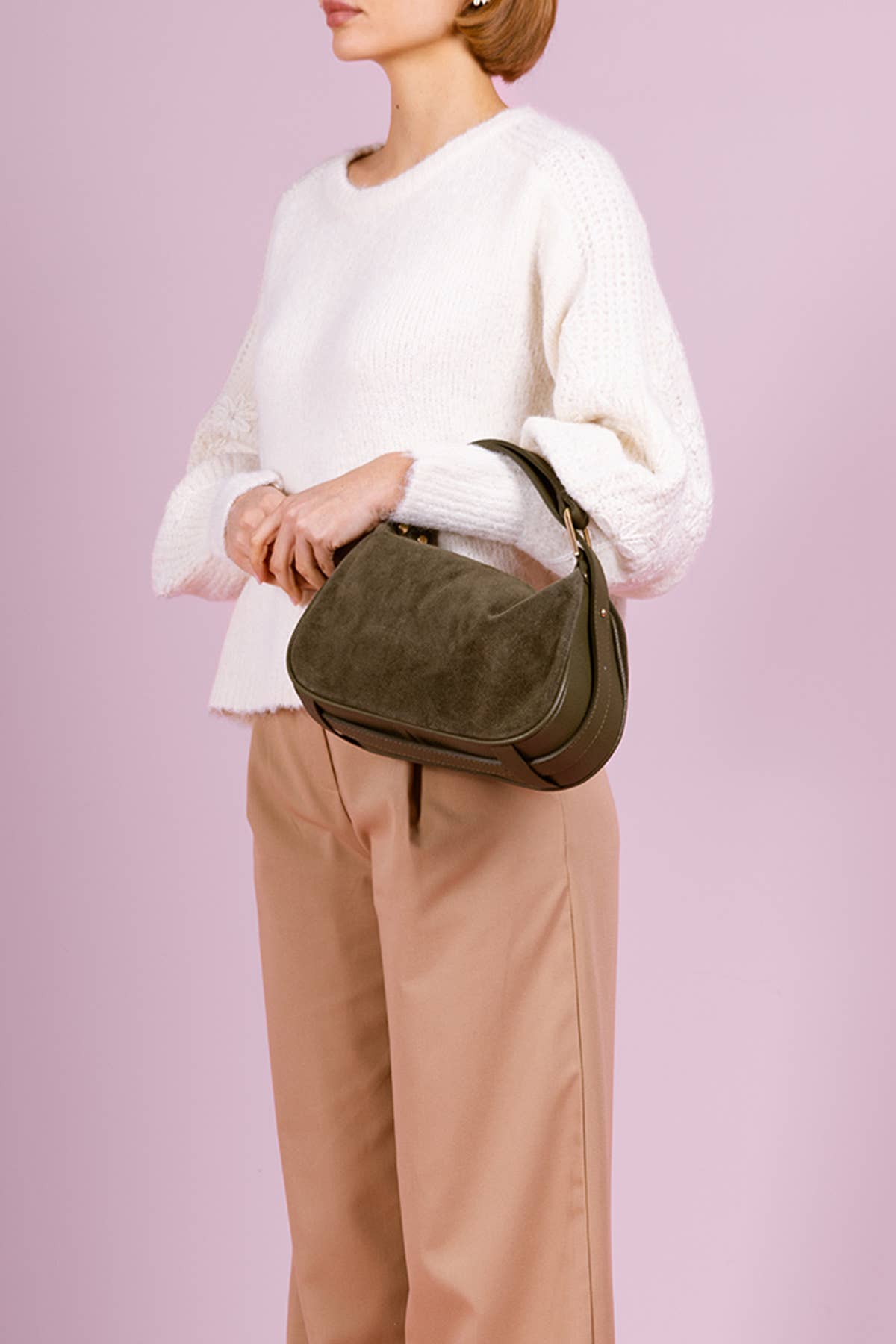 Amicie Suede Bag
