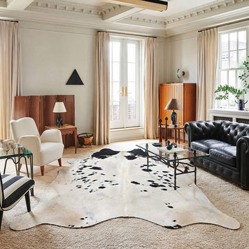 Natural Brazilian Cowhide 218 x 230 cm