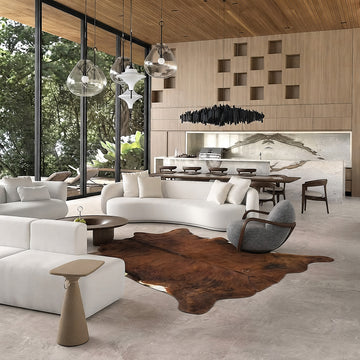 Natural Brazilian Cowhide 193 x 231 cm