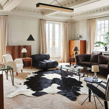 Natural Brazilian Cowhide 208 x 236 cm