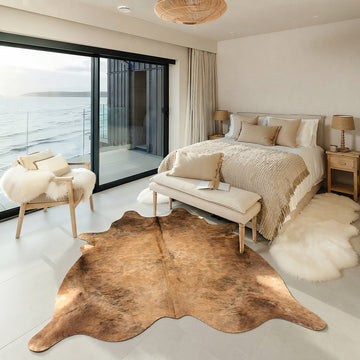 Natural Brazilian Cowhide 201 x 249 cm
