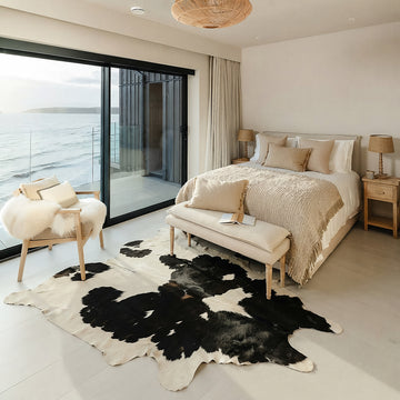 Natural Brazilian Cowhide 218 x 251 cm