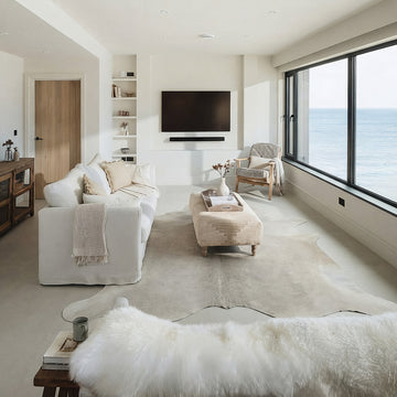 Natural Brazilian Cowhide 221 x 234 cm