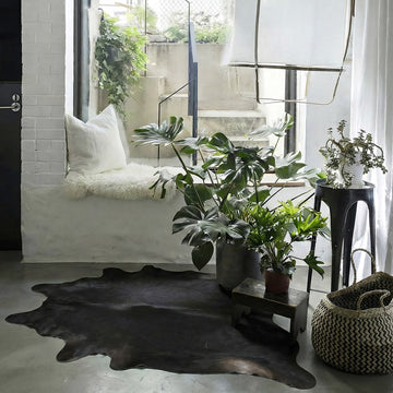Natural Brazilian Cowhide 221 x 244 cm