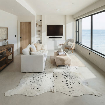 Natural Brazilian Cowhide 201 x 236 cm