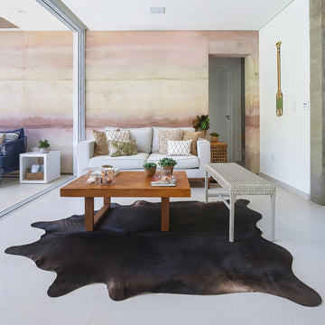 Natural Brazilian Cowhide 218 x 246 cm