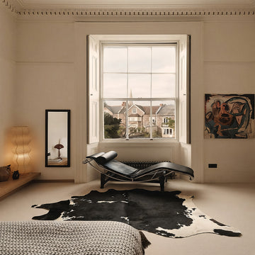 Natural Brazilian Cowhide 203 x 224 cm
