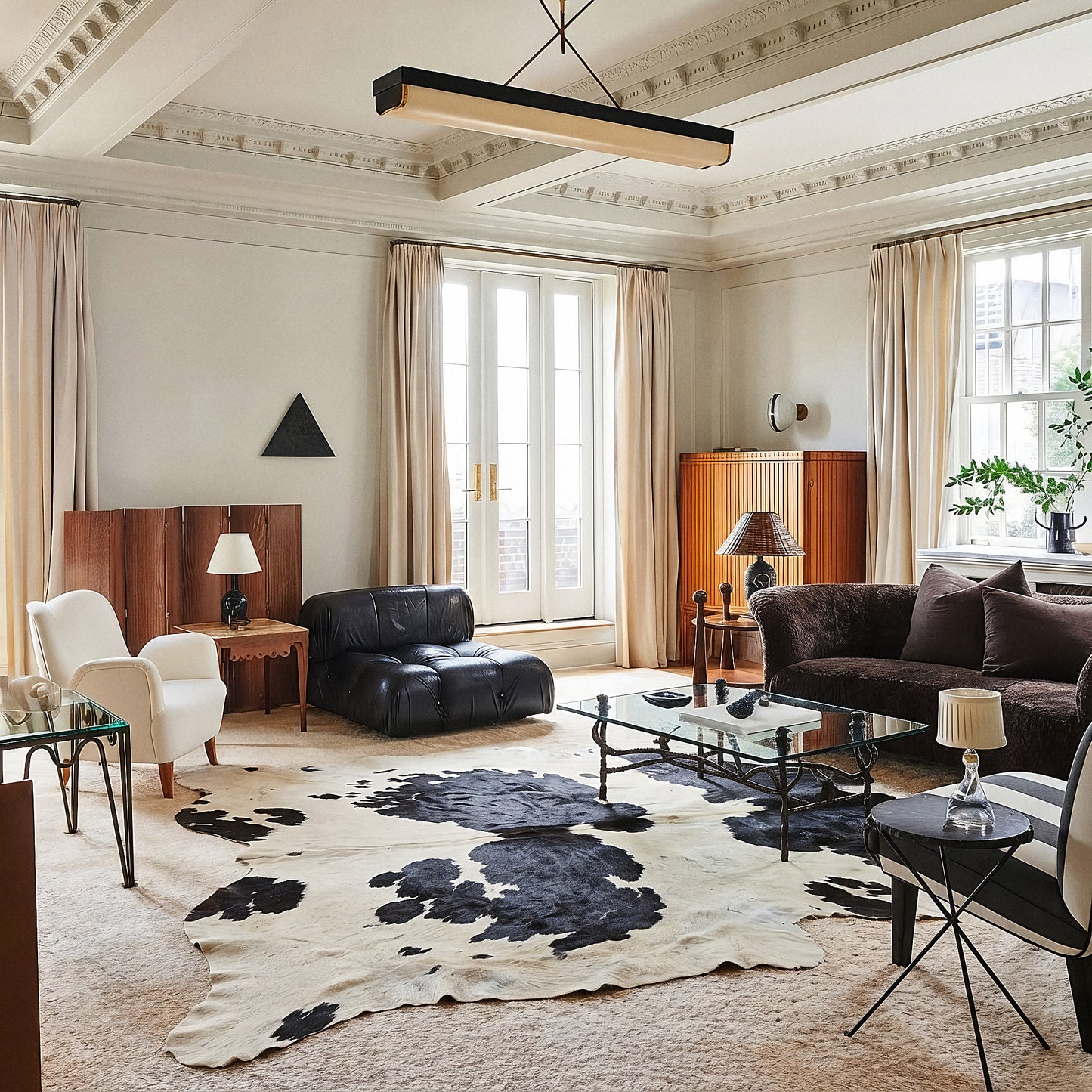Natural Brazilian Cowhide 213 x 236 cm