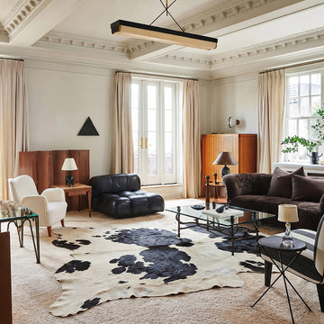Natural Brazilian Cowhide 213 x 236 cm