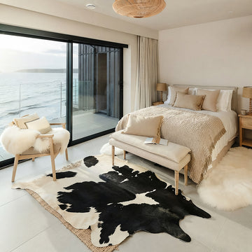Natural Brazilian Cowhide 198 x 231 cm