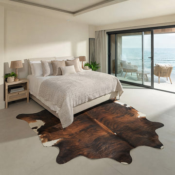 Natural Brazilian Cowhide 221 x 251 cm