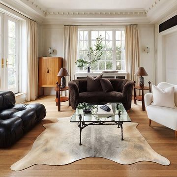 Natural Brazilian Cowhide 211 x 226 cm