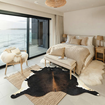 Natural Brazilian Cowhide 224 x 257 cm