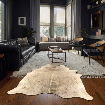 Natural Brazilian Cowhide 206 x 218 cm