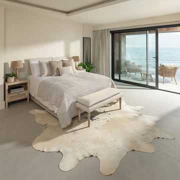 Natural Brazilian Cowhide 213 x 236 cm