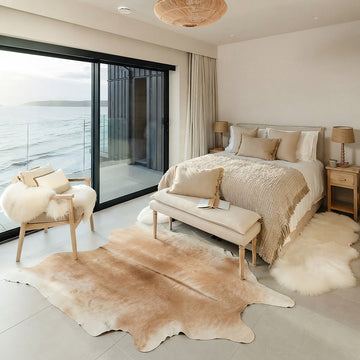 Natural Brazilian Cowhide 208 x 240 cm