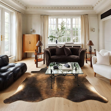 Natural Brazilian Cowhide 201 x 231 cm
