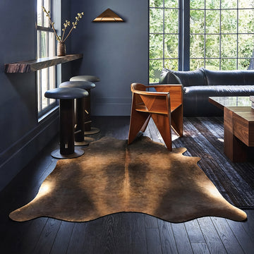 Natural Brazilian Cowhide 201 x 231 cm