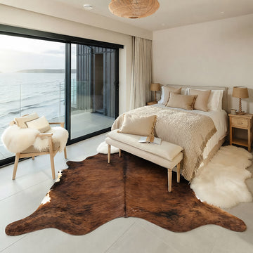 Natural Brazilian Cowhide 193 x 231 cm