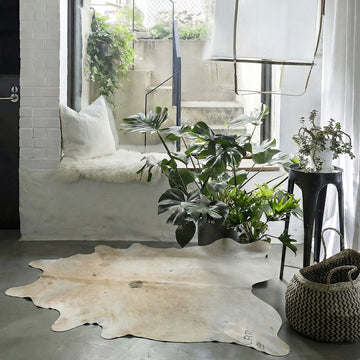 Natural Brazilian Cowhide 218 x 231 cm