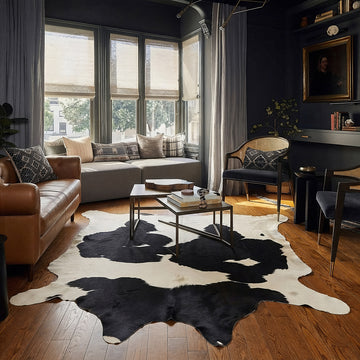 Natural Brazilian Cowhide 218 x 251 cm