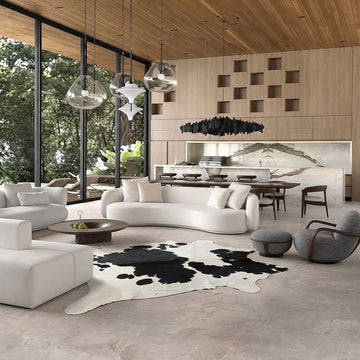 Natural Brazilian Cowhide 218 x 264 cm